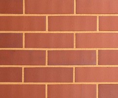 Staffordshire Red extruded brick slips - smooth finish