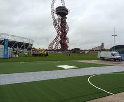 Olympic Park Try rubgy installation