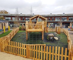 Main playground, Broadfields Primary School