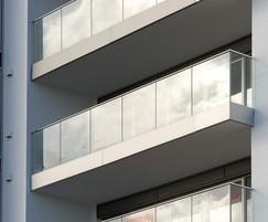 Structural glass balustrades systems