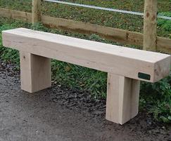 Cranham oak railway sleeper bench and table | Branson Leisure | ESI ...