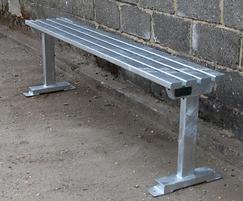 Hadham steel bench 1.8m
