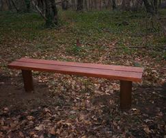 Hadham steel bench