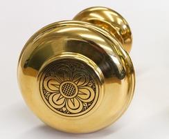 TOPP & CO: Replacement brass finial for Priest's Chair