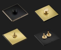 Hamilton Litestat: Hamilton's new dimmer knob and toggle switch designs