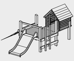 Platform House play structure 4.14904