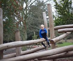 Climbing structure - challenging fun for older kids