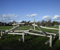Kingston Recreation Ground climbing structure