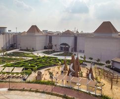 Pyramids, climbing and slides - Mall of Arabia