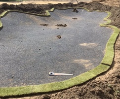 Construction of chipping and putting facility