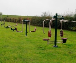 Outdoor gym equipment for adults