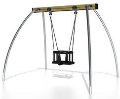 Toddler Cradle Swing With Metal Posts J3960 Proludic Play