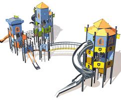 The Fantastic Cities themed multiplay unit (J4703)