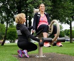 A fitness sites under the Green Gym initiative