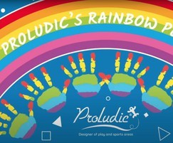 Proludic Play & Sports Areas: Proludic launches 100 rainbows pledge