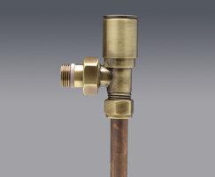 Manual valves - antique brass