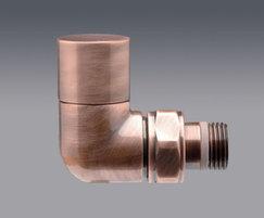 Rear entry and exit valves - antique copper