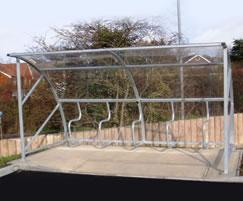 Bromley  cycle shelter
