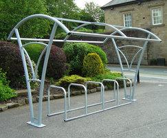 Manchester Cycle Shelter. 2500mm wide.