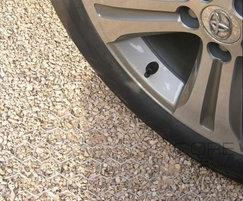 CORE Drive™ gravel stabiliser under a wheel