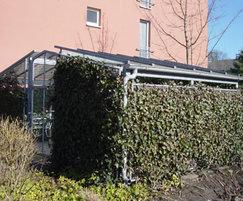 Josta Berlin compound covered in ivy