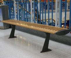FOIL contemporary bench