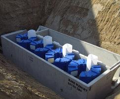 Up-Flo™ Filters in a vault for stormwater treatment