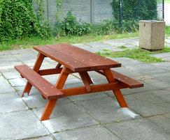 Woodland T63A hardwood picnic table